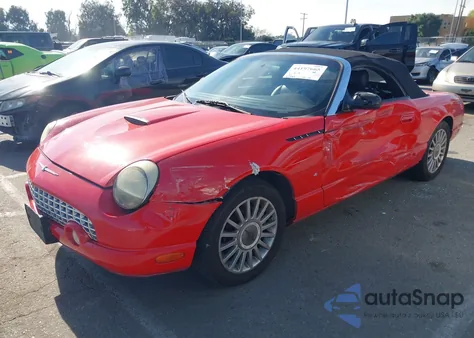 2004 Ford Thunderbird from USA, damaged, VIN 1FAHP60A34Y105011